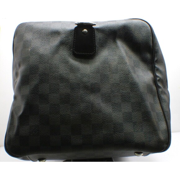 👜 Louis Vuitton LV Boston Bag Roadster 50 Damier Graphite LV 👜 - Picture 5 of 15